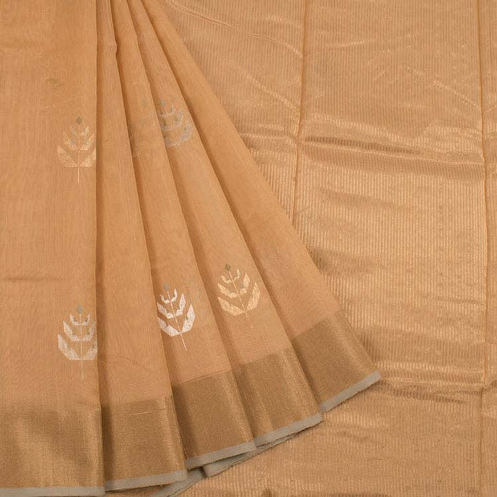 Handloom Chanderi Silk Cotton Saree 10045210
