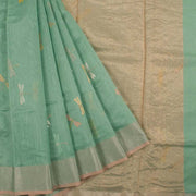 Handloom Chanderi Silk Cotton Saree 10045213