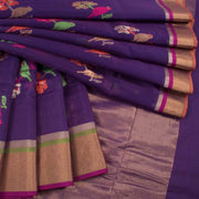 Handloom Chanderi Silk Cotton Saree 10045218