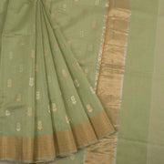 Handloom Chanderi Silk Cotton Saree 10045219