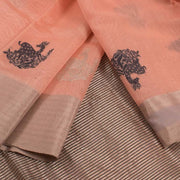 Handloom Chanderi Silk Cotton Saree 10045222