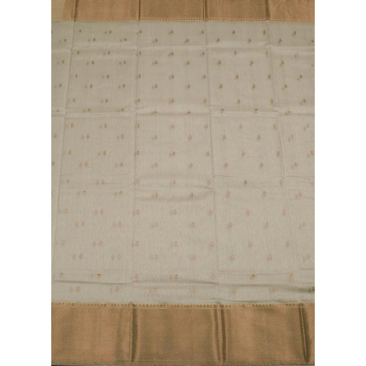 Handloom Chanderi Silk Cotton Saree 10050590
