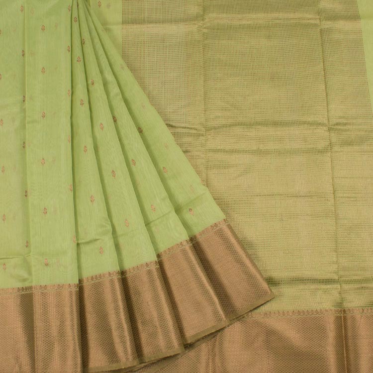 Handloom Chanderi Silk Cotton Saree 10050591
