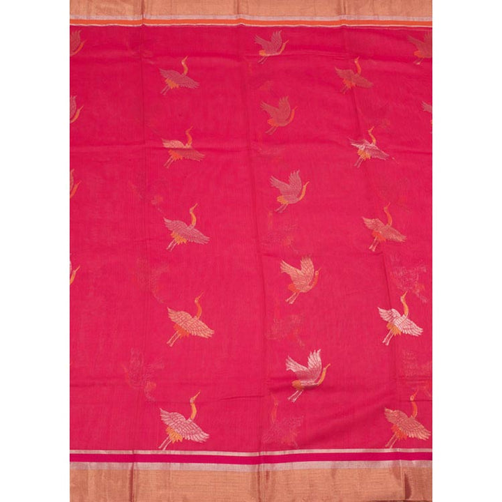 Handloom Chanderi Silk Cotton Saree 10050592