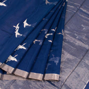 Handloom Chanderi Silk Cotton Saree 10050594