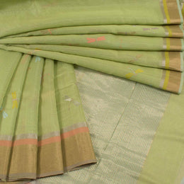 Handloom Chanderi Silk Cotton Saree 10050595