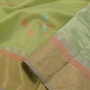 Handloom Chanderi Silk Cotton Saree 10050595