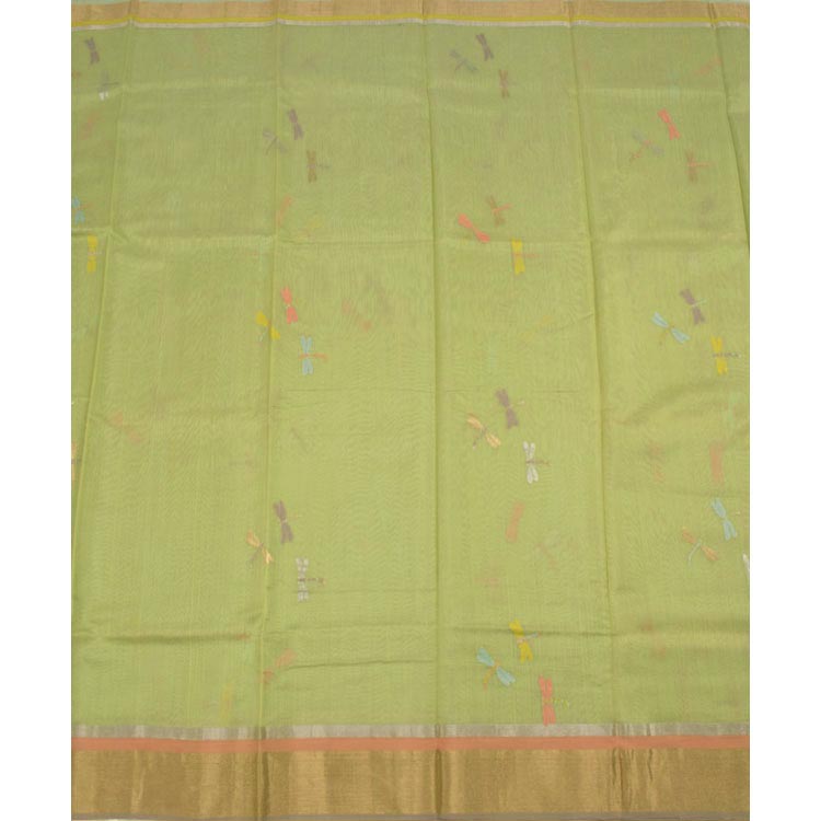 Handloom Chanderi Silk Cotton Saree 10050595