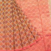 Printed Handloom Chanderi Silk Cotton Saree 10050600