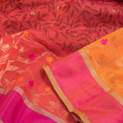 Printed Handloom Chanderi Silk Cotton Saree 10050601