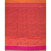 Printed Handloom Chanderi Silk Cotton Saree 10050601