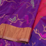 Printed Handloom Chanderi Silk Cotton Saree 10050602