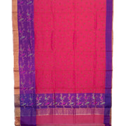 Printed Handloom Chanderi Silk Cotton Saree 10050602