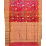 Printed Handloom Chanderi Silk Cotton Saree 10050603