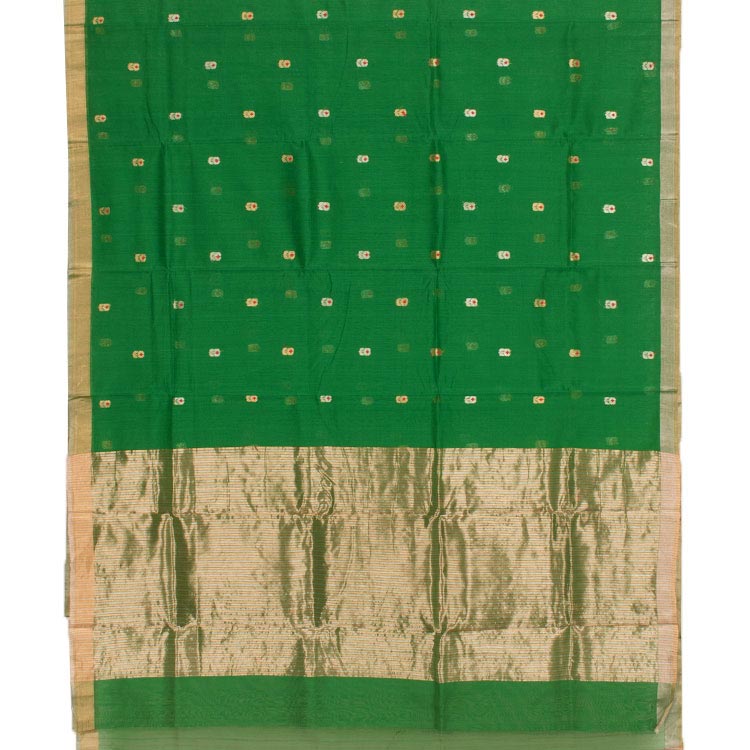 Handloom Chanderi Silk Cotton Saree 10050605