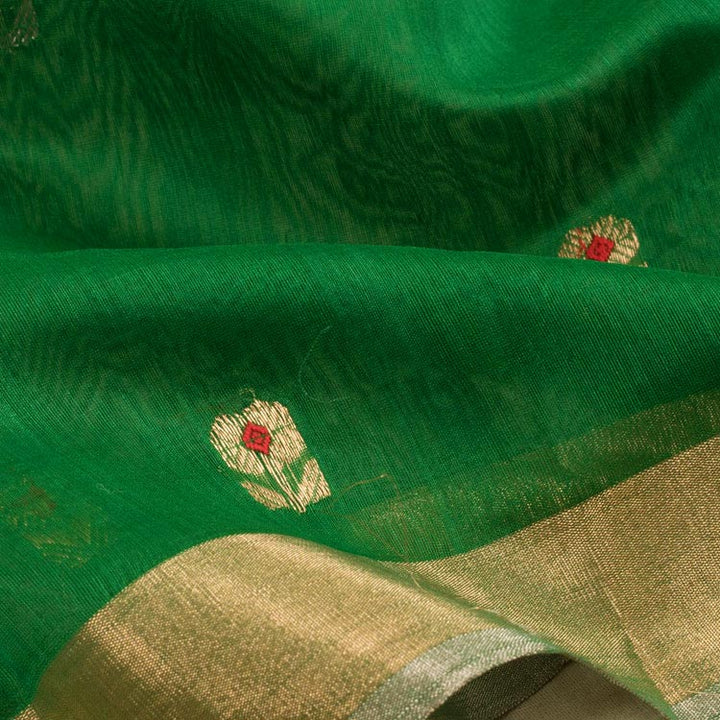 Handloom Chanderi Silk Cotton Saree 10050605