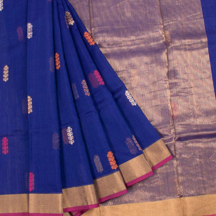 Handloom Chanderi Silk Cotton Saree 10050606