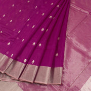 Handloom Chanderi Silk Cotton Saree 10050609