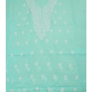 Chikankari Embroidered Cotton Salwar Suit Material 10050962