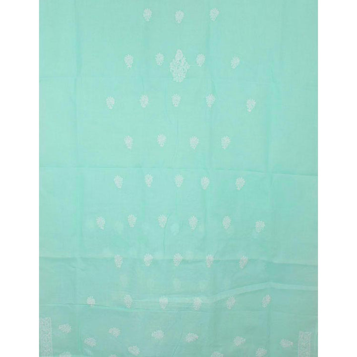 Chikankari Embroidered Cotton Salwar Suit Material 10050962