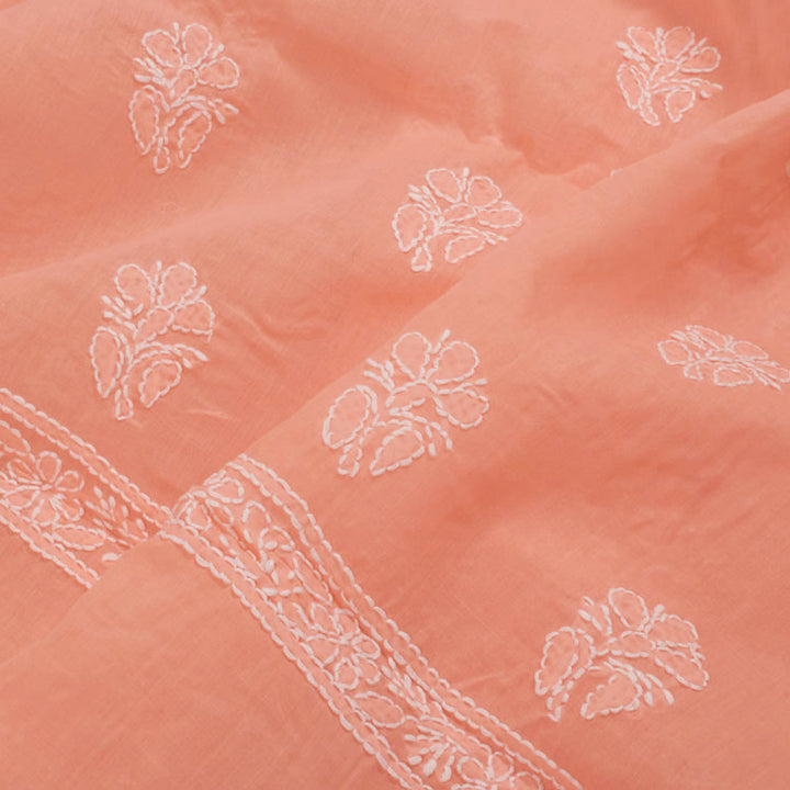 Chikankari Embroidered Cotton Salwar Suit Material 10050963