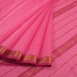 Handloom Maheshwari Silk Cotton Saree 10018687