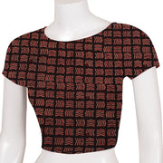 Orange Handloom Maheshwari Saree 10018697