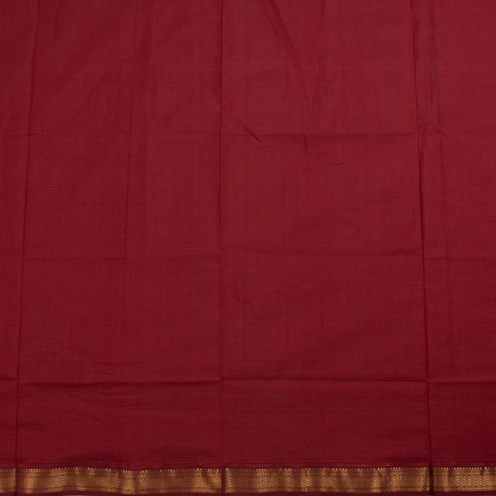 Handloom Maheshwari Silk Cotton Saree 10018702