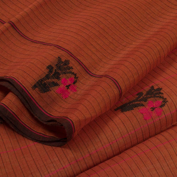 Handloom Chanderi Silk Cotton Saree 10032537