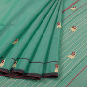 Handloom Chanderi Silk Cotton Saree 10032543