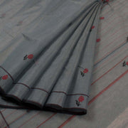 Grey Handloom Chanderi Saree 10032547
