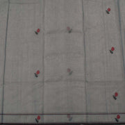 Grey Handloom Chanderi Saree 10032547