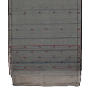 Grey Handloom Chanderi Saree 10032547