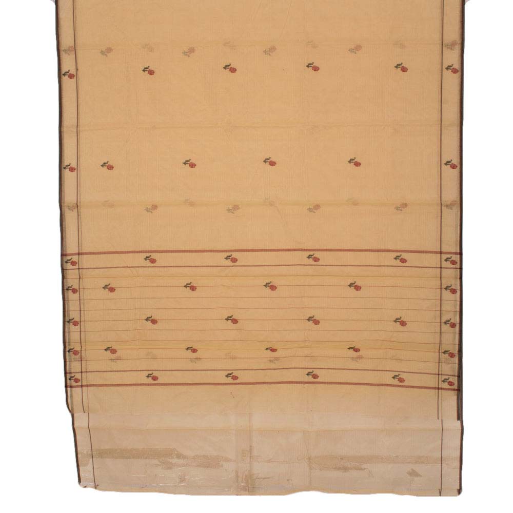Handloom Chanderi Silk Cotton Saree 10032550