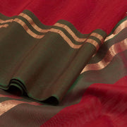 Maroon Handloom Chanderi Saree 10033973