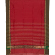 Maroon Handloom Chanderi Saree 10033973
