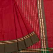 Maroon Handloom Chanderi Saree 10033973