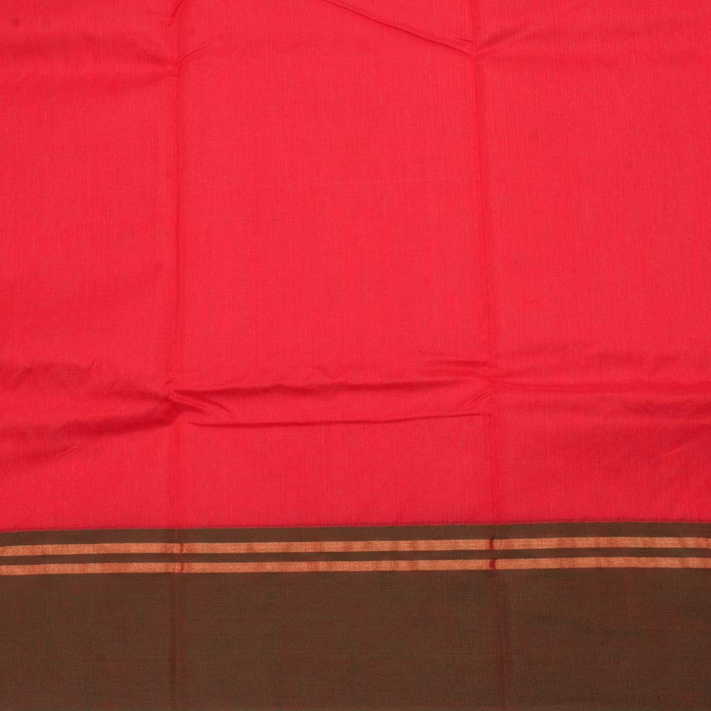 Handloom Chanderi Silk Cotton Saree 10033977