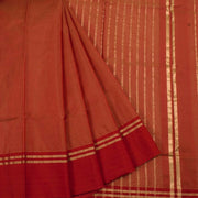 Brown Handloom Chanderi Saree 10033978