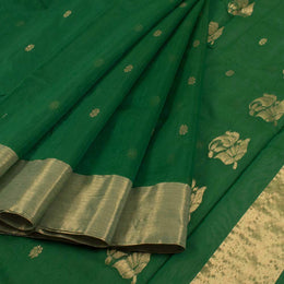 Handloom Chanderi Silk Cotton Saree 10033979