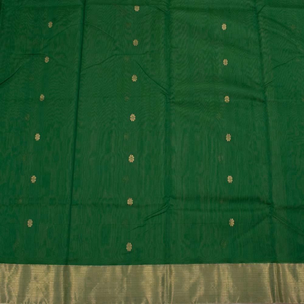 Handloom Chanderi Silk Cotton Saree 10033979