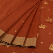 Handloom Chanderi Silk Cotton Saree 10033981