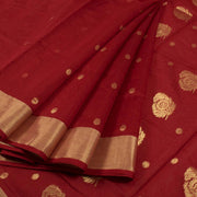 Handloom Chanderi Silk Cotton Saree 10033982