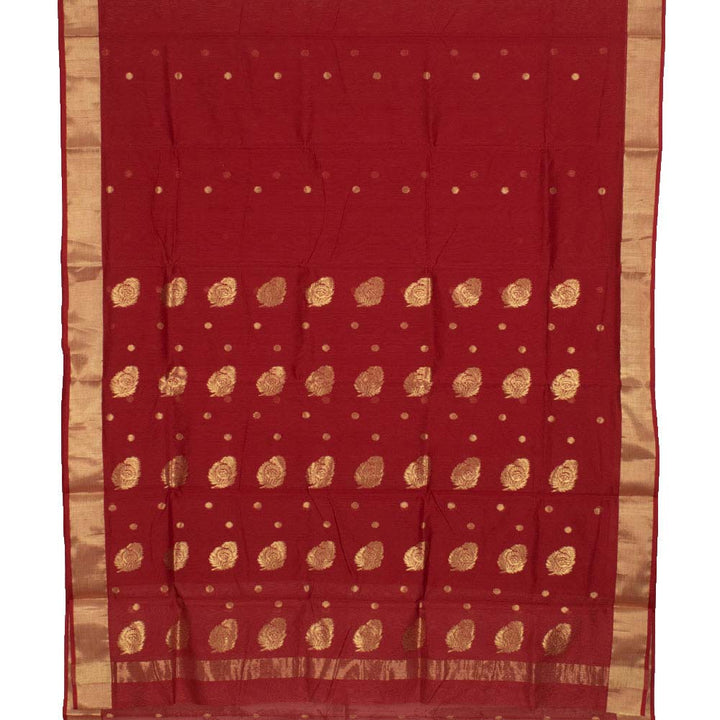 Handloom Chanderi Silk Cotton Saree 10033982