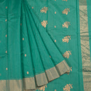 Handloom Chanderi Silk Cotton Saree 10033986