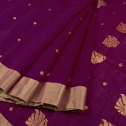 Handloom Chanderi Silk Cotton Saree 10033990
