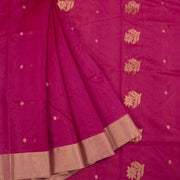 Handloom Chanderi Silk Cotton Saree 10033993