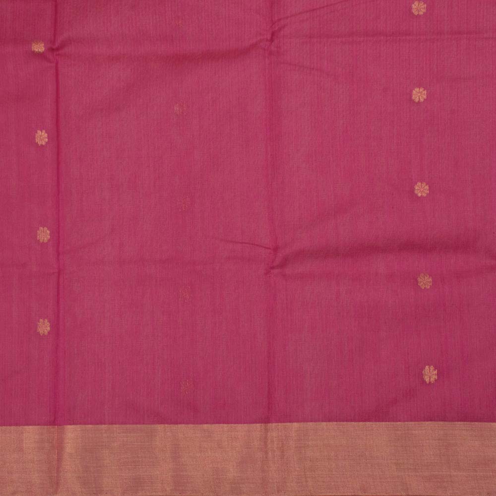 Handloom Chanderi Silk Cotton Saree 10033994