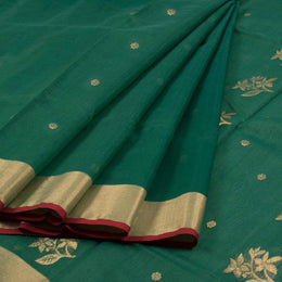 Handloom Chanderi Silk Cotton Saree 10034008