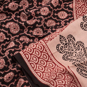 Hand Block Printed   Mulmul Cotton Saree 10040207